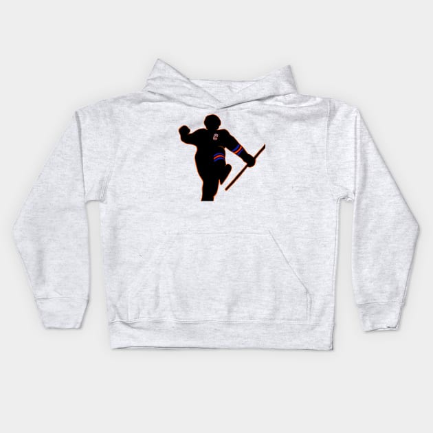 Connor McDavid Celly Kids Hoodie by OilyDesigns